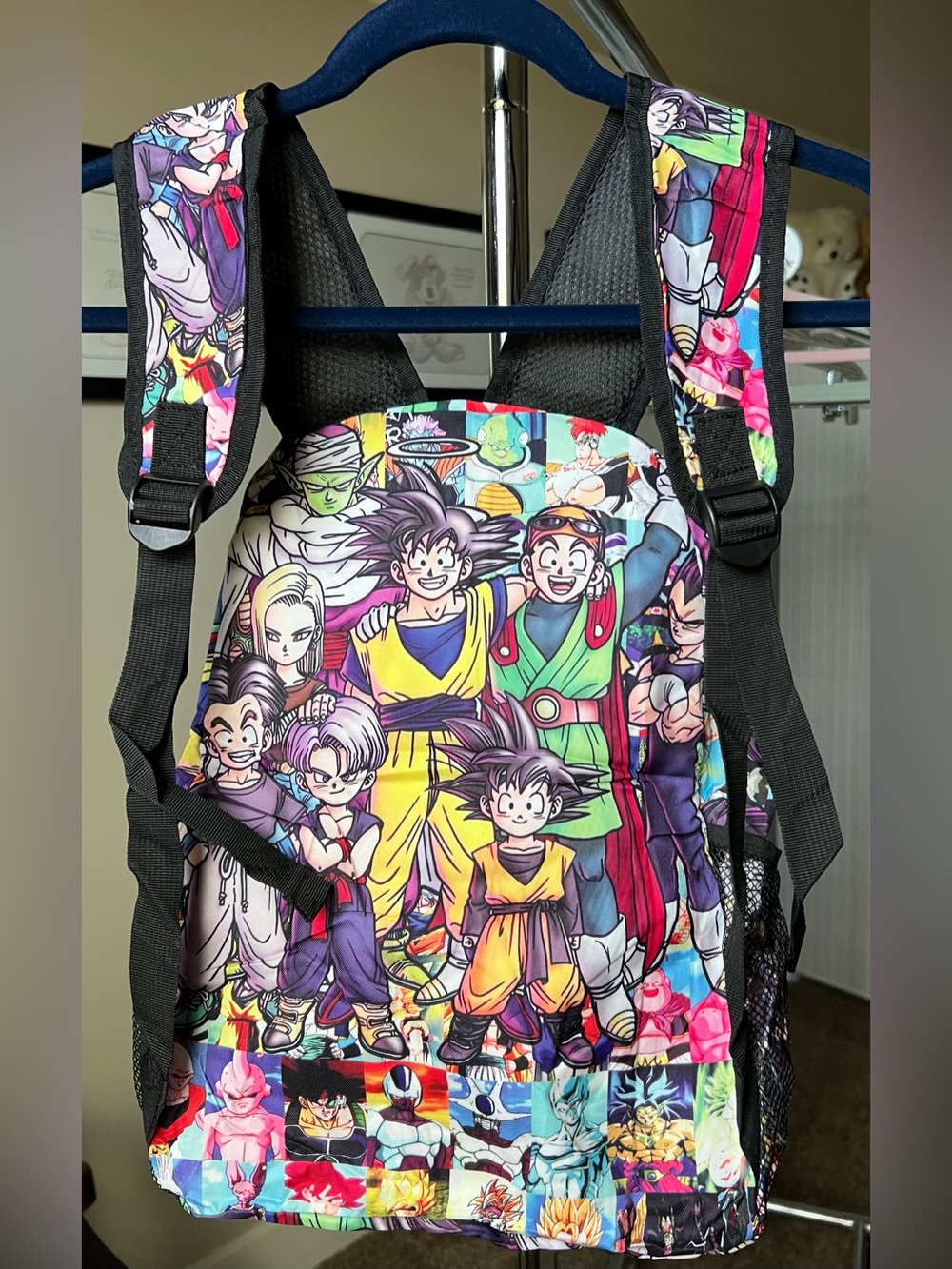 Anime Character New Colorful Print Backpack - Multicolor - Picture 11 of 11